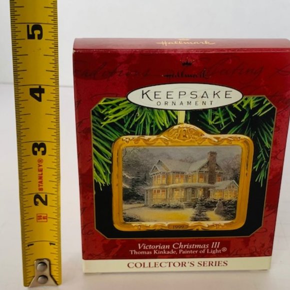 Thomas Kinkade Ornament Victorian Christmas 1999 - Picture 2 of 4
